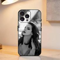 L-Lana Del R-Rey    Phone Case For iPhone 17,16,15,14,13,12,11 Plus,Pro Max,XS,Soft Silicone Black Cover iPhone15plus