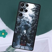 Train Railway Travel Case For Samsung Galaxy S23 S22 S24 Ultra Note 20 10 S8 S9 S10 Plus S20 FE S21 FE Cover Galaxy S24