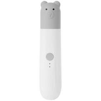 Rechargeable Dog Nail Grinder Electric Pet Nail Trimmer with LED Light Professional Nail Grinder Smooth Grooming Tool Dog Cat pilka spalva