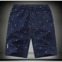 Men's Minimalist Aesthetic Lightweight Printed Board Shorts L tamsiai mėlyna spalva