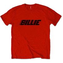 Men's Billie Eilish Racer Logo  Blohsh (Back Print) Slim Fit T-shirt X-Large XL