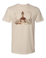 Cottage Cult Clothing Tee T Shirt 100% Cotton Occult Goth Witch Giant Squid S