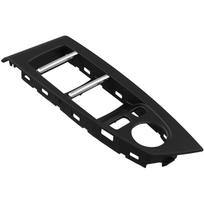 A30F-Car Front Window Switch Lift Panel Door Armrests Panel Tirm For BMW 5 Series F07 2010-2017 RHD Black Left