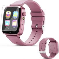 Kids Games Watch, Smart Kids Watch with Games, Touch Screen, Alarm Clock, HD Camera, Toys for Ages 4-12 Years Old, Birthday Gift for Girls(Pink)
