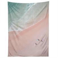 SURF YOGA tapestry 75x100 juoda