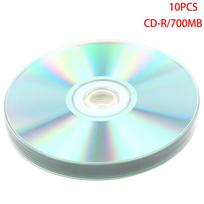 10Pcs 3724/3725 Cd-R Blank Discs Recordable Compact Disc 700Mb/80Min/52X Cd-R Blank Discs 4.7Gb/120Min/16X