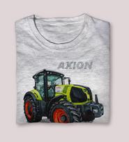 Claas Axion 800 Traktoriaus Marškinėliai Vasariniai Medvilniniai Trumpomis Rankovėmis O Kaklas Unisex Marškinėliai Nauji S3XL S