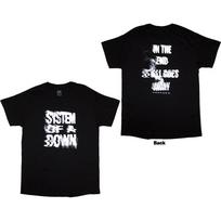 System Of A Down Unisex T-Shirt: All Goes Away (Black) (Back Print) (X-Large) S