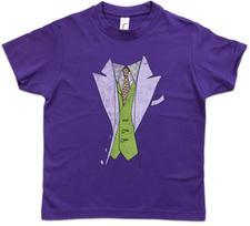 THE JOKER SUIT Kids Boys kids boys T-Shirt Batman Dark Gotham Logo Riddler Ledger Knight 160