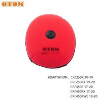 OTOM Motorcycle Air Filter Cleaner Dual Foam Layer Sponge Cover For HONDA CRF250R CRF250RX CRF450R CRF450RX CRF450 17213-MKE-A00