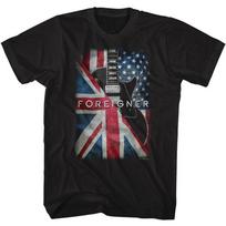 Foreigner Flags And Guitar Music Shirt 150