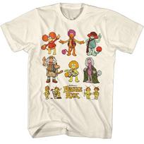 Fraggle Rock Multiple Characters TV Shirt 100