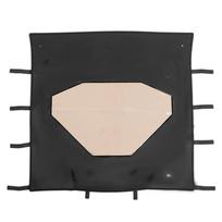 KEMIMOTO UTV Soft Roof for CF-MOTO ZFORCE 500/800 Trail, 800 EX,1000 7000-2604B0 Black Rooftop Brown Transparent Film