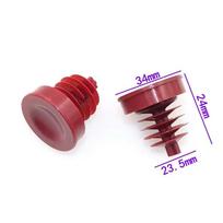 Power Steering Reservoir Cap For CRV Civic Tank Fill Top 53697-SB3 Red Plastic Power Steering Pump Tank Cap