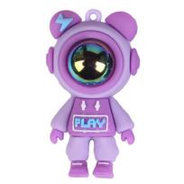 Car Air Outlet Perfume Clip Cartoon Astronaut Creative Car Perfume Decoration Aromatherapy Ornament Car Interior Accessories violetinė