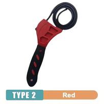 6 Inch Multifunctional Belt Wrench Oil Filter Puller Opener Strap Wrench Disassembly Tool Adjustable Spanner Chain Strap L8L2