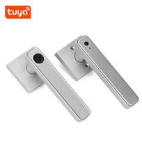 Door Lock /TTLOCK APP Control Digital Electronic Door Lock Type-C Emergency Charge Anti Peeping for Home Office Glass Doors
