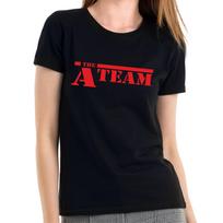 The A-Team ATeam Retro Cult 80s 80s TV US Series Fan Lady Womens Girlie T-Shirt Mens Womens Tees Top S