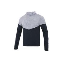 Nike Therma-FIT Run Division Element Atspindintis Logotipas Bėgimo Dri-FIT Ketvirčio Užtrauktukas Viršutinė dalis Vyriški Viršutiniai Drabužiai Juoda DD6121-010 M gray