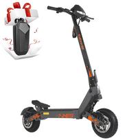 Kukirin G2 800W miesto elektrinis paspirtukas su 48V 15Ah, aliuminio hibridiniu rėmu, LED ekranu, dvigubais diskiniais stabdžiais, 10  padanga, IP54 atsparumu vandeniui G2+Bag (Split Up, 2 parcels) juoda