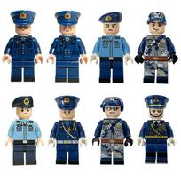 Urban Multi-professional Assembly Building Block Assembly Tool Cartoon Animation Character Building Block Children's Series Toys