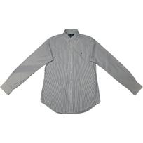 Polo Ralph Lauren Striped Pony Embroidered Polo Collar Long Sleeve Shirt Men shirts MNPOWOV16820834-001 S