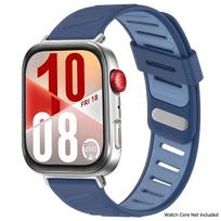 Two-tone Silicone Bracelet For Huawei Watch Fit 4 Pro Sports Watchband Replaceable Wristband For Huawei Watch Fit 4/Fit 3 Strap For Huawei Fit 3