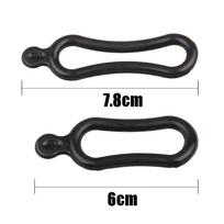 10pcs Bicycle O-ring Silicone Strap For Bicycle Lamp Headlamp Rubber Ring Fixing Ring Long One size#1