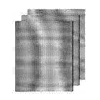 3Pcs Non-Stick BBQ Grill Mesh Mat Perforated Oven Sheet Reusable Barbecue Mat Baking Mat Heat-Resistant Outdoor Grilling Tool