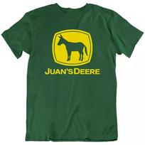 Juano Deere, Traktorius, Ūkininkas, Žemės ūkio Mašina Juokingi Marškinėliai T-shirt Dovana Naujas 4XL