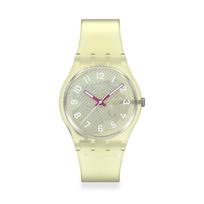 GENT BIOSOURCED WAVELENGTHS OF SAND Watch SO28J102 Unisex Adult Yellow [Swatch]