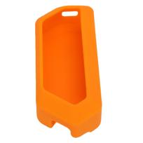 Silicone Case Fit for Flipper Zero Device Dust Proof Shockproof Soft Protective Cover Orange oranžinė