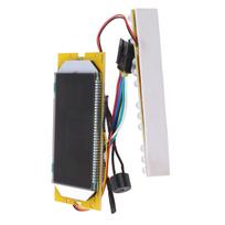 Elektrinio paspirtuko LCD ekrano pakeitimas Universalus 36V KUGOO S1 paspirtukui Remonto priedai white