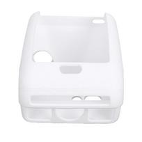 Case Fit for Polaroid Go Instant Camera Silicone Scratch Proof Instant Camera Protective Cover with Wrist Strap White balta