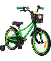 Dviratis Karbon Jazz 16 green neon