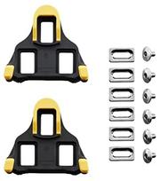 Shimano Yellow ISMSH11J SM-SH11 SPD-SL Cleats, Self-Aligning Mode,