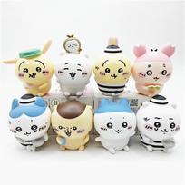 Self-mocking Bear Friends 4 Boxed Figurine Set In Pvc Material For Collectors And Gifts