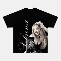 Sabrina Carpenter Selfie Graphic T Shirt Men Women Retro Pop Music Black White Cotton Short Sleeve Streetwear Tee S įvairiaspalvis
