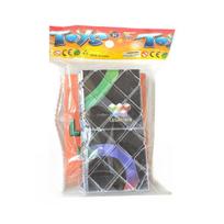 Lingao Magic Board 8-piece Set Black With Red Base High-speed Race Abs Material juoda