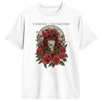 Florence + The Machine Everybody Scream Tour Pure Cotton T-Shirt For Mens Summer T Shirts O Neck Hip Hop Tees Oversized Clothes S įvairiaspalvis