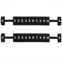 2pcs Lightweight Foosball Counter Easy To Read Scoreboard Score Keepers  Sports Accessories juoda