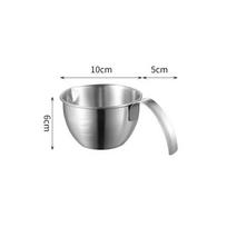 Stainless Steel Colander Basin with Scale Household Kitchen Measuring Bowl Silver Double Layers Vegetable Washing Basin Kitchen