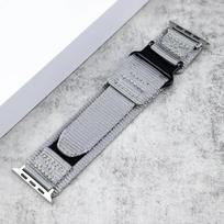 Sports Nylon Loop Strap for Apple Watch Band ULTRA 2 49mm 45mm 44mm  for Iwatch Series 9 8 7 6 5 SE 4 3 42mm 38mm 40mm 41mm 42 44 45 49mm pilka