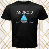 Detroit Become Human Android RK800 Men's Black Size S 5XL XXXL