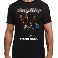 April Wine band stand back black T-shirt S-5XL XXL