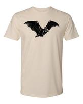Cottage Cult Clothing Tee T Shirt Cotton Goth Witch Occult Victorian Bat L