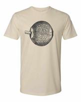 Cottage Cult Clothing Tee T Shirt Cotton Medical Anatomy Victorian Art Eye #2 S