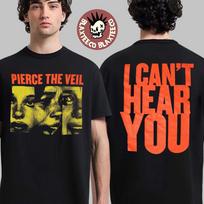 Pierce The Veil I Can’t Hear You Tour 2026 Merchandise Two Sides Unisex T-Shirt S