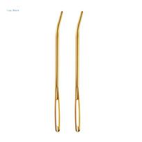 Sewing Needle Set Large Eye Needle Embroidery Bent Needle Yarn Darning Needle for Wool Sewing Knitting Crocheting auksas