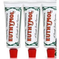 EUTHYMOL originali dantų pasta 106 g 3ea gray